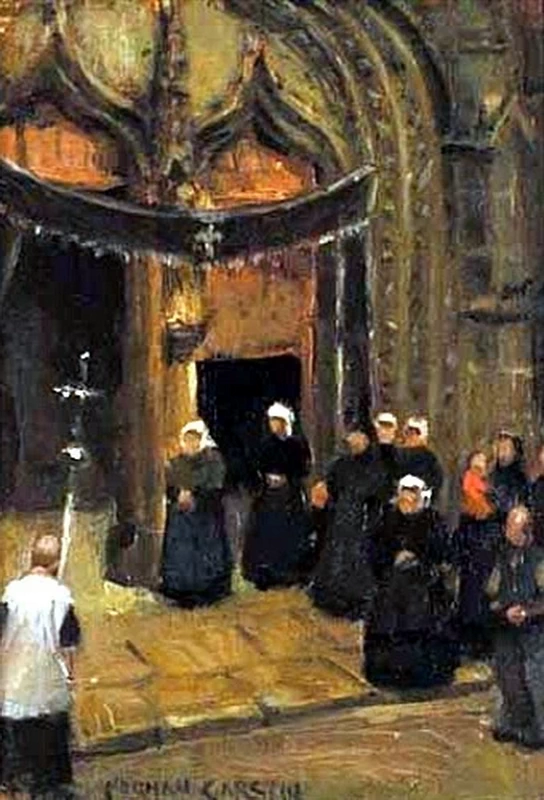 Notre Dame Du Roncier Josselin 1911
